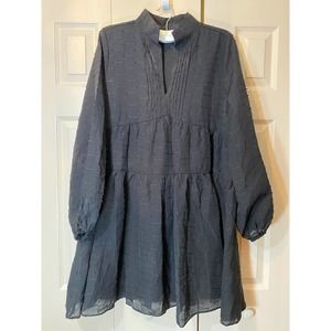 Pomander Place Trapeze Dress XL Black